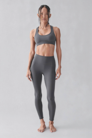 Aptiva Grey High Rise Pant